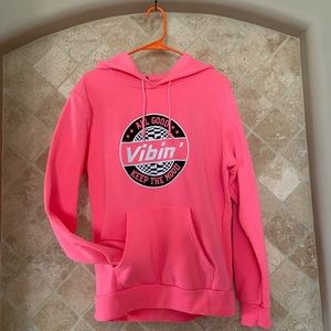 NEVER WORN pink hoodie